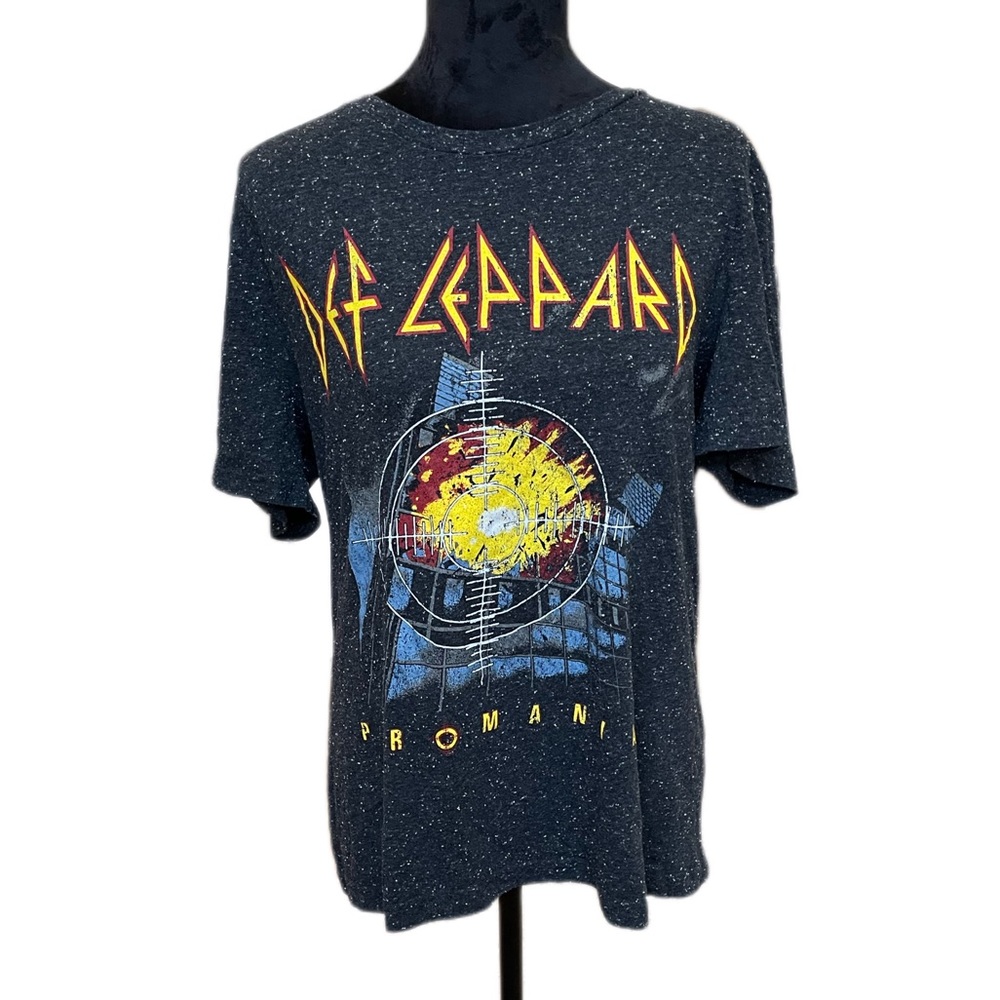 ⭐️ DEF LEPPARD PYROMANIA Graphic T-Shirt